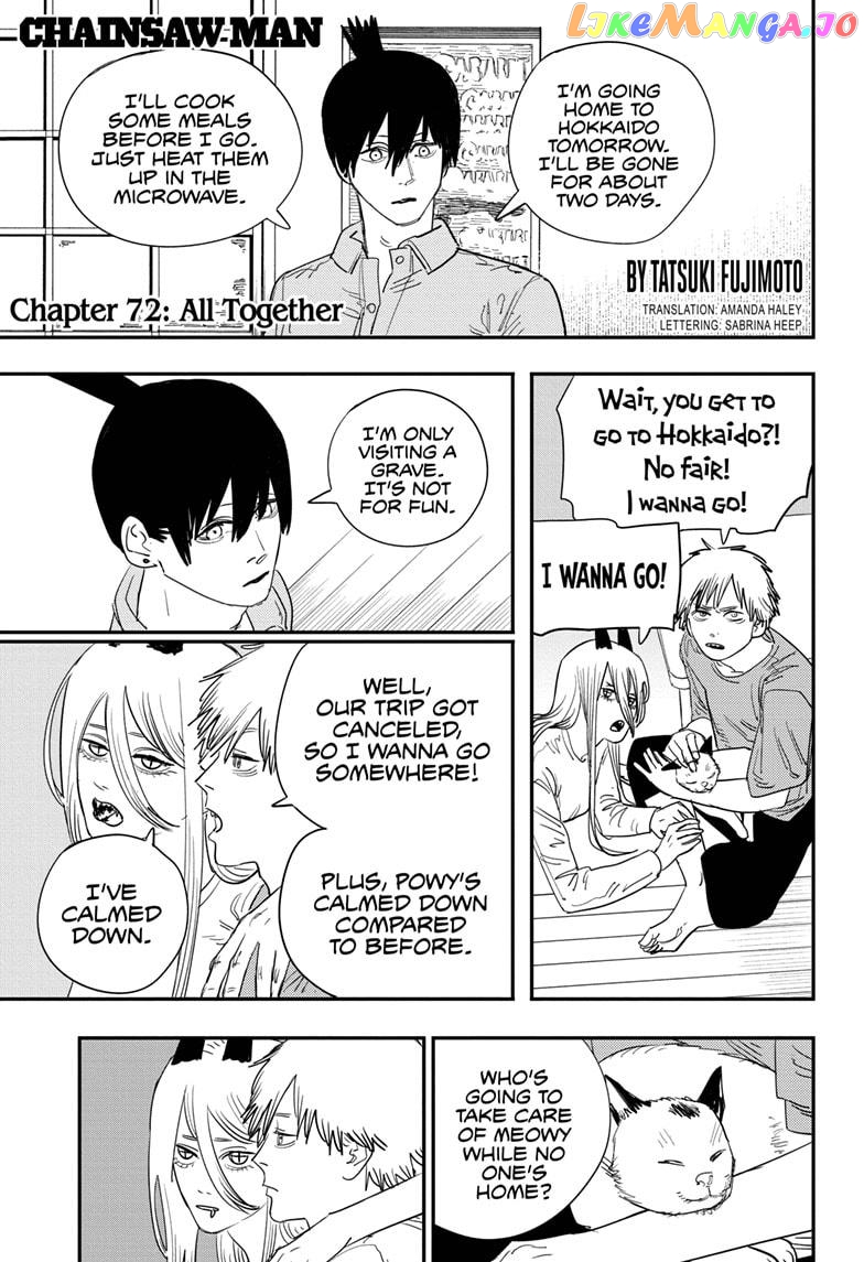 Chainsaw Man, Chapter 72 image 01